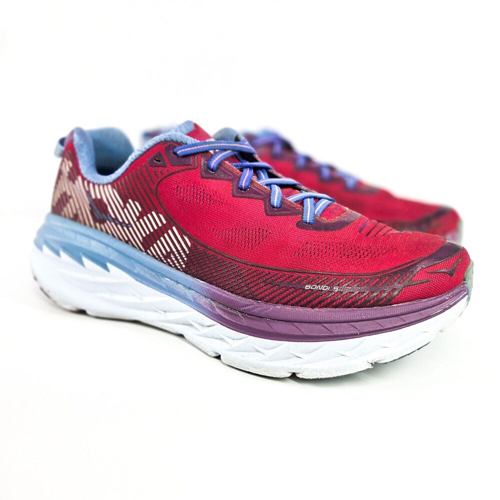 Hoka One One Bondi 5 Cherries Jubilee Women’s 10 Running Shoes